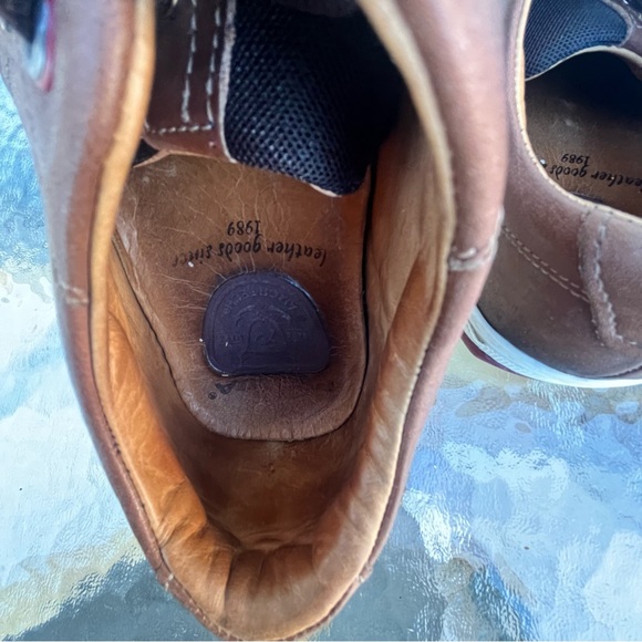 Pegada Townsend Leather Brown Lace Up Casual Walking Sneakers Shoes - Picture 13 of 16